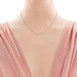 Tiffany & Co. Tiffany T Smile Pendant in White Gold with Diamonds, Small | ^ Necklaces & Pendants|Diamond Jewelry
