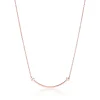 Tiffany & Co. Tiffany T Smile Pendant in Rose Gold, Small | ^ Necklaces & Pendants|Men's Jewelry
