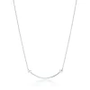 Tiffany & Co. Tiffany T Smile Pendant in White Gold, Small | ^ Necklaces & Pendants|Men's Jewelry