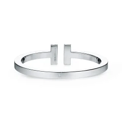 Tiffany & Co. Tiffany T square bracelet in sterling silver, medium. | ^ Bracelets|Men's Jewelry