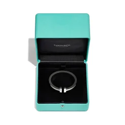 Tiffany & Co. Tiffany T square bracelet in sterling silver, medium. | ^ Bracelets|Men's Jewelry