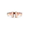 Tiffany & Co. Tiffany T Square Ring in Rose Gold | ^ Rings|Men's Jewelry