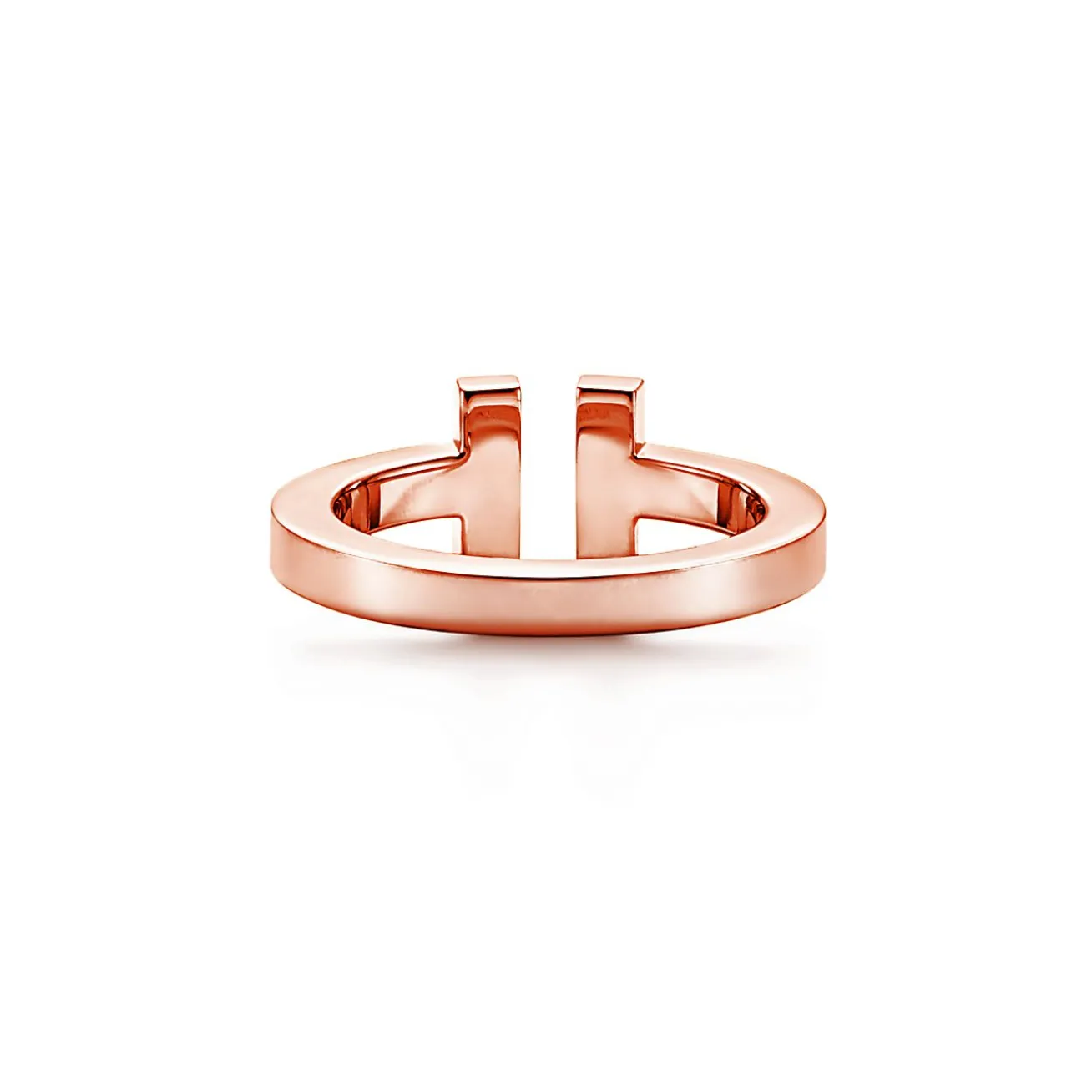 Tiffany & Co. Tiffany T Square Ring in Rose Gold | ^ Rings|Men's Jewelry