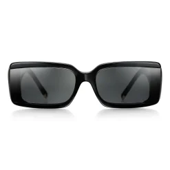 Tiffany & Co. Tiffany T Sunglasses in Black Acetate with Dark Gray Lenses | ^Women Tiffany T|Sunglasses