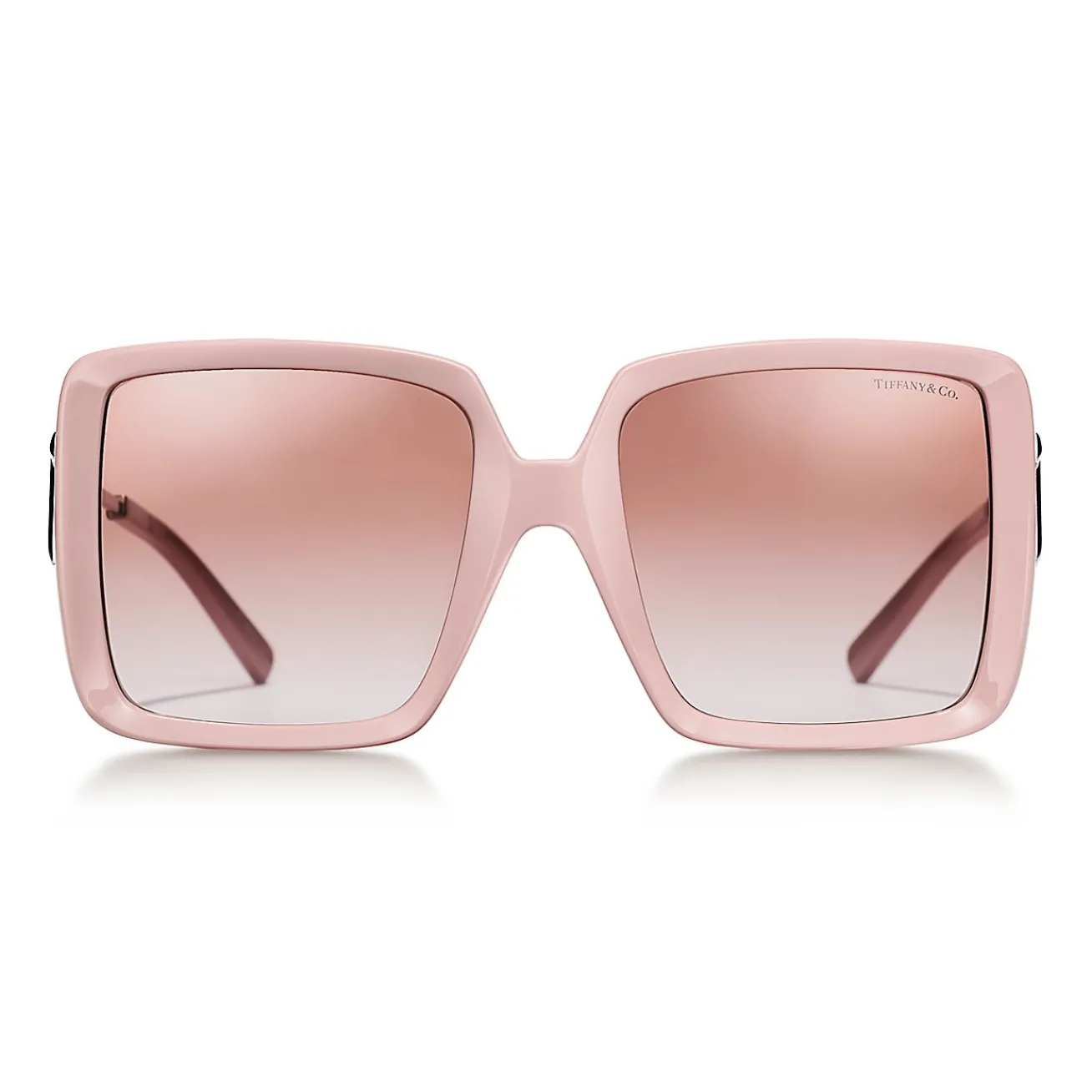 Tiffany & Co. Tiffany T Sunglasses in Pink Acetate with Pink Gradient Lenses | ^Women Tiffany T|Sunglasses