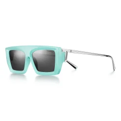 Tiffany & Co. Tiffany T Sunglasses in Tiffany Blue® Acetate with Dark Gray Lenses | ^Women Tiffany T|Tiffany Blue® Gifts