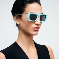 Tiffany & Co. Tiffany T Sunglasses in Tiffany Blue® Acetate with Dark Gray Lenses | ^Women Tiffany T|Tiffany Blue® Gifts