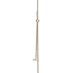 Tiffany & Co. Tiffany T T1 Circle Pendant in Rose Gold, Small | ^ Necklaces & Pendants|Rose Gold Jewelry