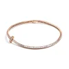 Tiffany & Co. Tiffany T T1 diamond necklace in 18k rose gold. | ^ Necklaces & Pendants|Rose Gold Jewelry