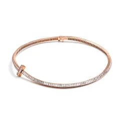 Tiffany & Co. Tiffany T T1 diamond necklace in 18k rose gold. | ^ Necklaces & Pendants|Rose Gold Jewelry