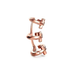 Tiffany & Co. Tiffany T T1 Ear Cuff in Rose Gold with Diamonds | ^ Earrings|Rose Gold Jewelry