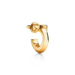 Tiffany & Co. Tiffany T T1 Hoop Earrings in Yellow Gold | ^ Earrings|Hoop Earrings