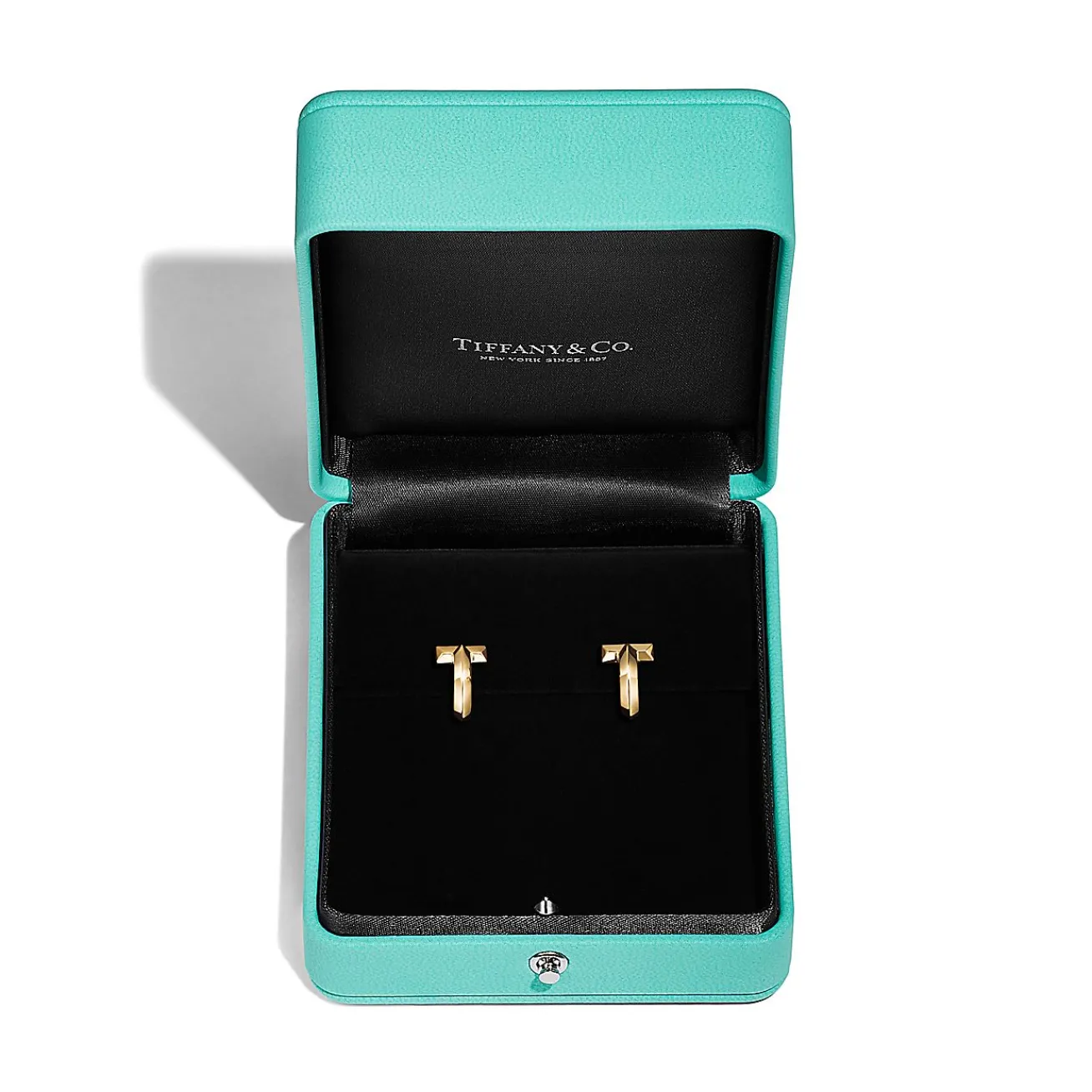 Tiffany & Co. Tiffany T T1 Hoop Earrings in Yellow Gold | ^ Earrings|Hoop Earrings