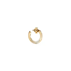 Tiffany & Co. Tiffany T T1 open hoop earrings in 18k gold with diamonds. | ^ Earrings|Gifts for Her