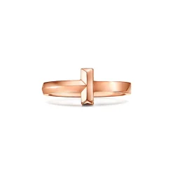 Tiffany & Co. Tiffany T T1 Ring in Rose Gold, 2.5 mm | ^ Rings|Men's Jewelry