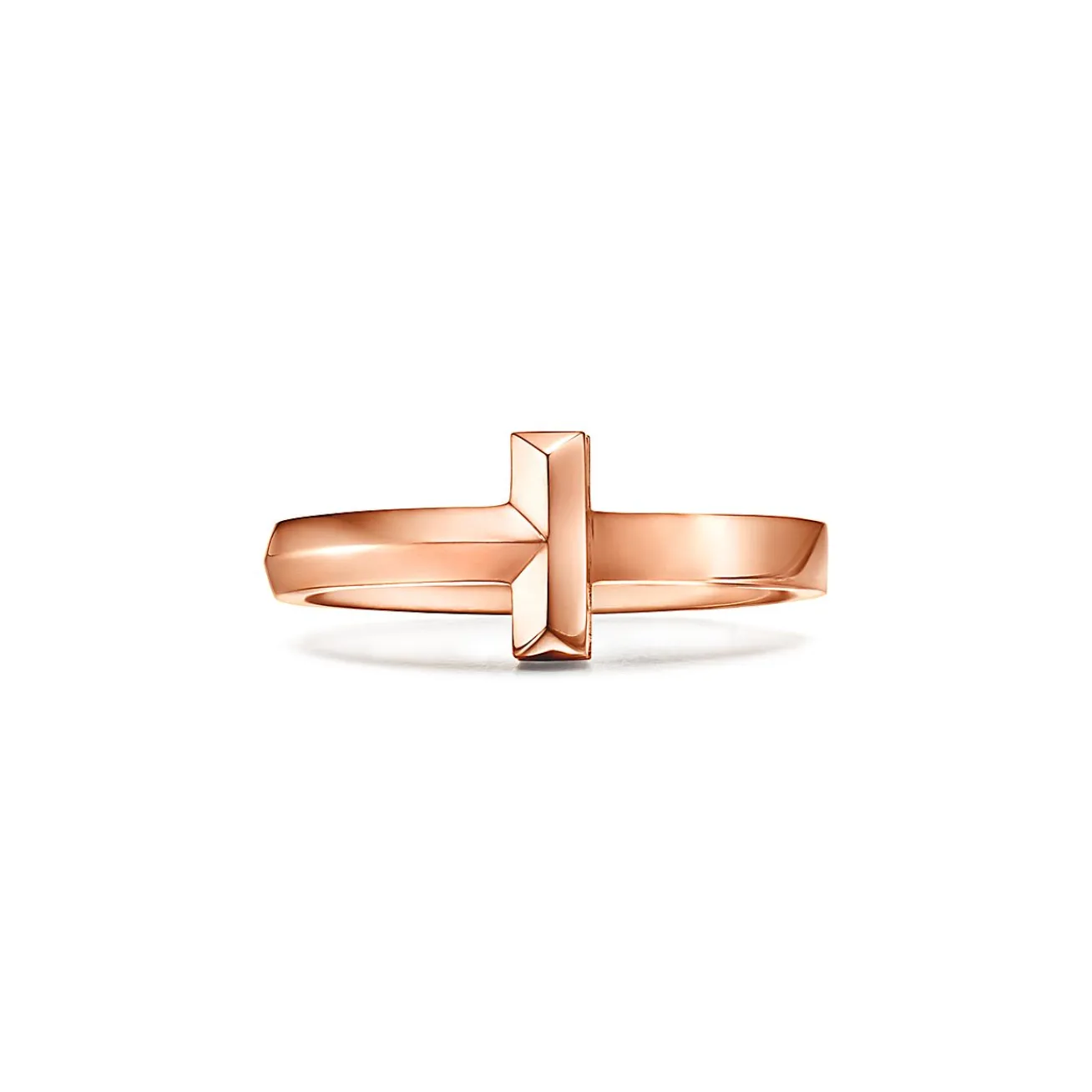 Tiffany & Co. Tiffany T T1 Ring in Rose Gold, 2.5 mm | ^ Rings|Men's Jewelry
