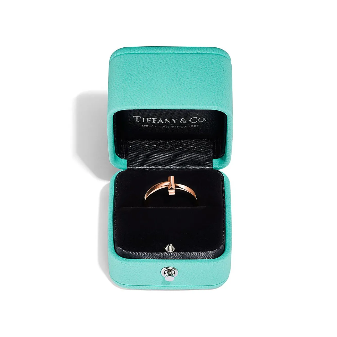 Tiffany & Co. Tiffany T T1 Ring in Rose Gold, 2.5 mm | ^ Rings|Men's Jewelry