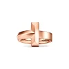 Tiffany & Co. Tiffany T T1 Ring in Rose Gold, 4.5 mm | ^ Rings|Men's Jewelry
