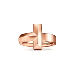Tiffany & Co. Tiffany T T1 Ring in Rose Gold, 4.5 mm | ^ Rings|Men's Jewelry