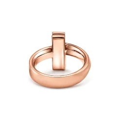 Tiffany & Co. Tiffany T T1 Ring in Rose Gold, 4.5 mm | ^ Rings|Men's Jewelry