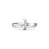 Tiffany & Co. Tiffany T T1 Ring in White Gold, 2.5 mm Wide | ^ Rings|Men's Jewelry