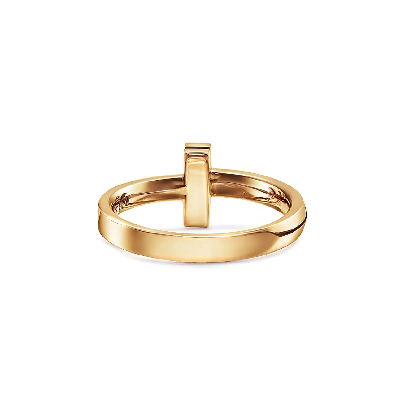 Tiffany & Co. Tiffany T T1 Ring in Yellow Gold, 2.5 mm Wide | ^ Rings|Men's Jewelry