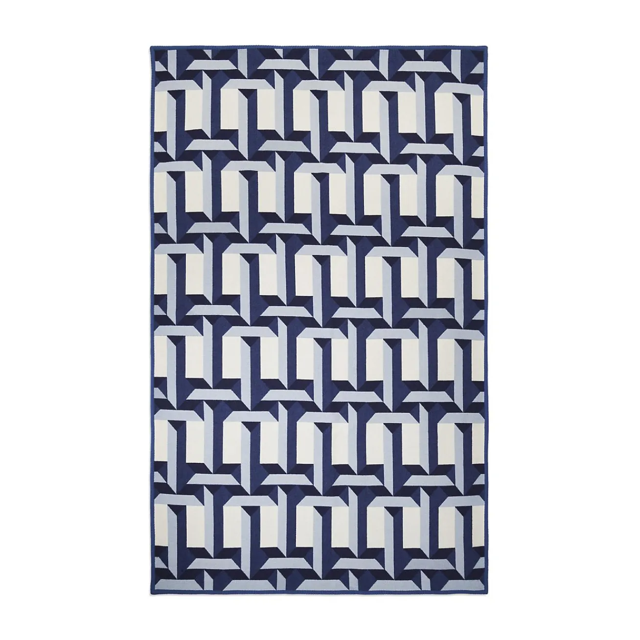Tiffany & Co. Tiffany T True Blanket in Tanzanite-colored Wool and Cashmere | ^ The Home|Housewarming Gifts