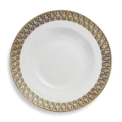 Tiffany & Co. Tiffany T True Bowl with a Hand-painted Gold Rim | ^ Tableware