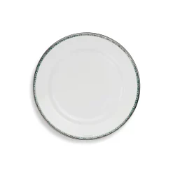 Tiffany & Co. Tiffany T True Dessert Plate with a Hand-painted Platinum Rim | ^ Tableware
