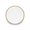 Tiffany & Co. Tiffany T True Dessert Plate with a Hand-painted Gold Rim | ^ Tableware