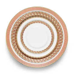 Tiffany & Co. Tiffany T True Dessert Plate with a Hand-painted Gold Rim | ^ Tableware