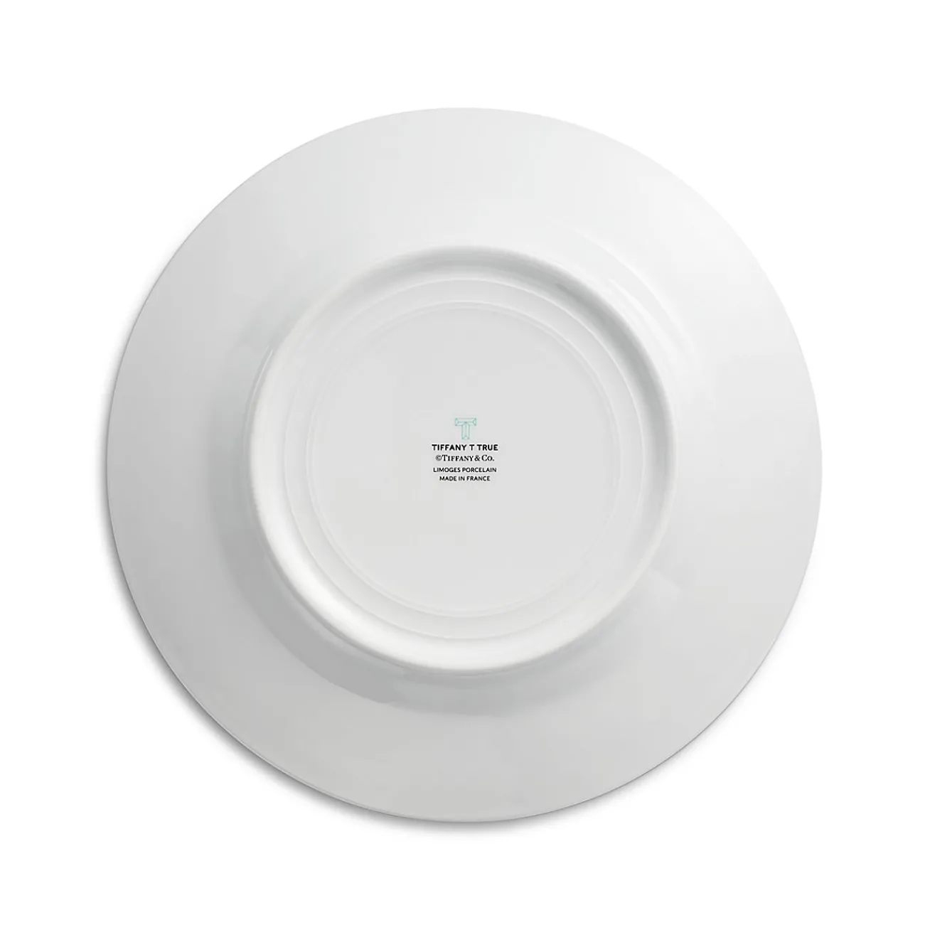 Tiffany & Co. Tiffany T True Dinner Plate with a Hand-painted Platinum Rim | ^ The Home|Housewarming Gifts