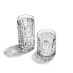 Tiffany & Co. Tiffany T True Double Old-fashioned Glass in Crystal Glass | ^ The Home|Housewarming Gifts