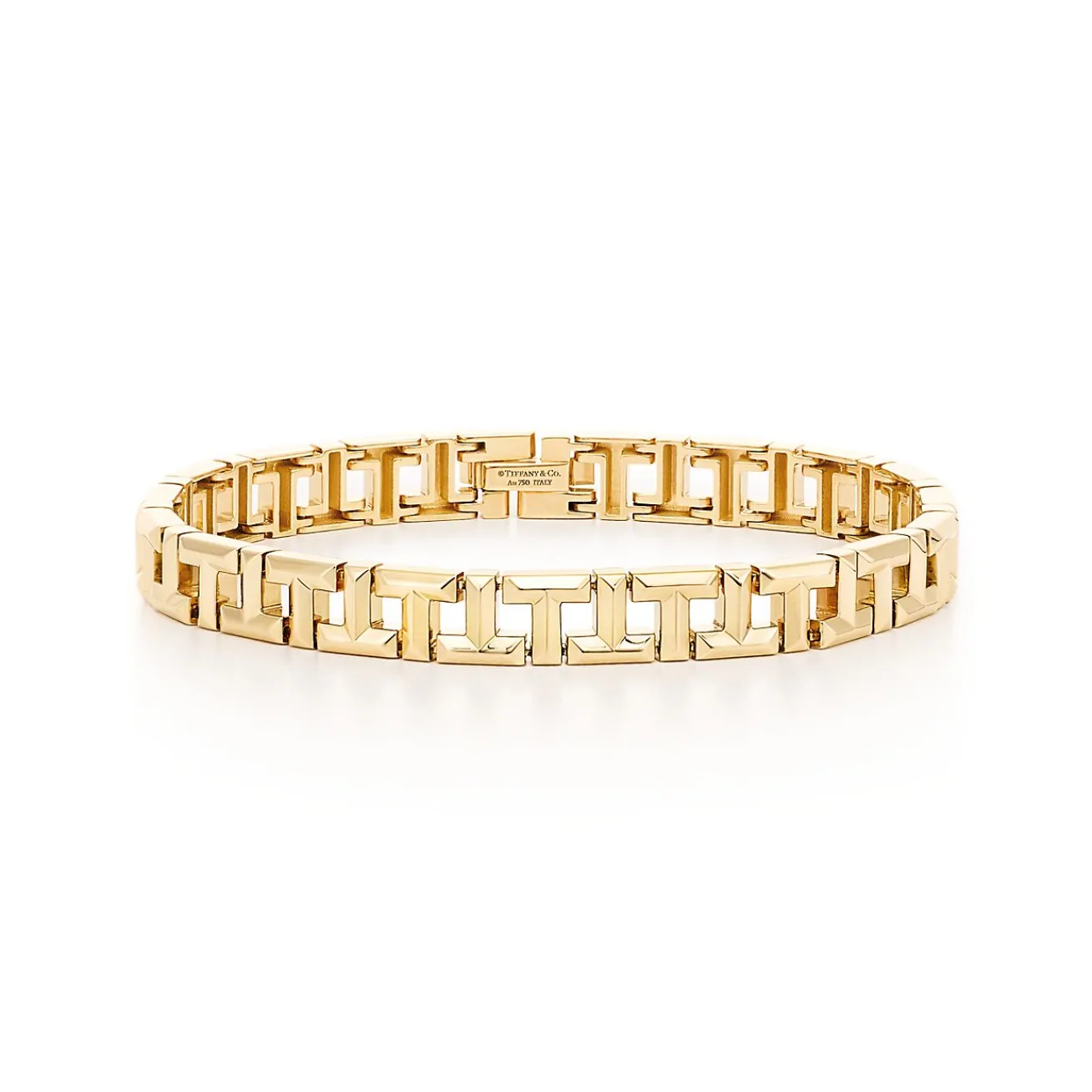 Tiffany & Co. Tiffany T True narrow bracelet in 18k gold, medium. | ^ Bracelets|Men's Jewelry