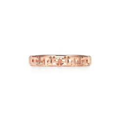 Tiffany & Co. Tiffany T True narrow ring in 18k rose gold, 3.5 mm wide. | ^Women Rings|Men's Jewelry