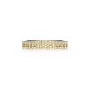 Tiffany & Co. Tiffany T True narrow ring in 18k gold with pavé diamonds, 3.5 mm wide. | ^Women Rings|Men's Jewelry