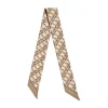 Tiffany & Co. Tiffany T True Ribbon Scarf in Camel Brown Silk | ^Women Scarves & Stoles|Women's Accessories