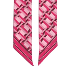 Tiffany & Co. Tiffany T True Ribbon Scarf in Cerise Silk | ^Women Online Exclusives|Scarves & Stoles