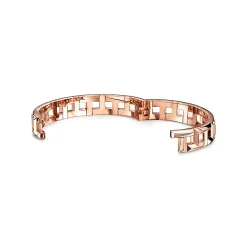 Tiffany & Co. Tiffany T True wide hinged bangle in 18k rose gold, large. | ^ Rose Gold Jewelry|Tiffany T