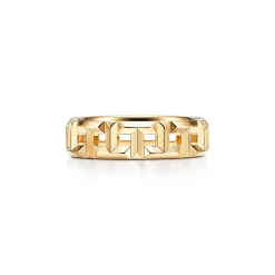 Tiffany & Co. Tiffany T True wide ring in 18k gold, 5.5 mm wide. | ^Women Rings|Men's Jewelry