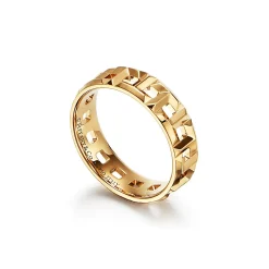 Tiffany & Co. Tiffany T True wide ring in 18k gold, 5.5 mm wide. | ^Women Rings|Men's Jewelry