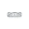Tiffany & Co. Tiffany T True wide ring in 18k white gold, 5.5 mm wide. | ^Women Rings|Men's Jewelry