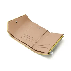 Tiffany & Co. Tiffany T Wallet in Citrine Yellow Leather | ^Women Small Leather Goods|Women's Accessories