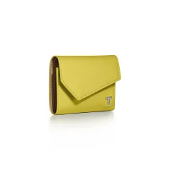 Tiffany & Co. Tiffany T Wallet in Citrine Yellow Leather | ^Women Small Leather Goods|Women's Accessories
