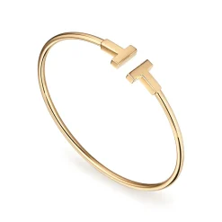 Tiffany & Co. Tiffany T wire bracelet in 18k gold, medium. | ^ Bracelets|Gifts for Her