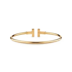 Tiffany & Co. Tiffany T wire bracelet in 18k gold, medium. | ^ Bracelets|Gifts for Her
