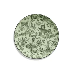Tiffany & Co. Tiffany Toile Dessert Plate in Tanzanite Bone China | ^ The Home|Housewarming Gifts