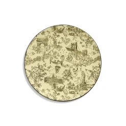 Tiffany & Co. Tiffany Toile Dessert Plate in Yellow Diamond Bone China | ^ The Home|Housewarming Gifts