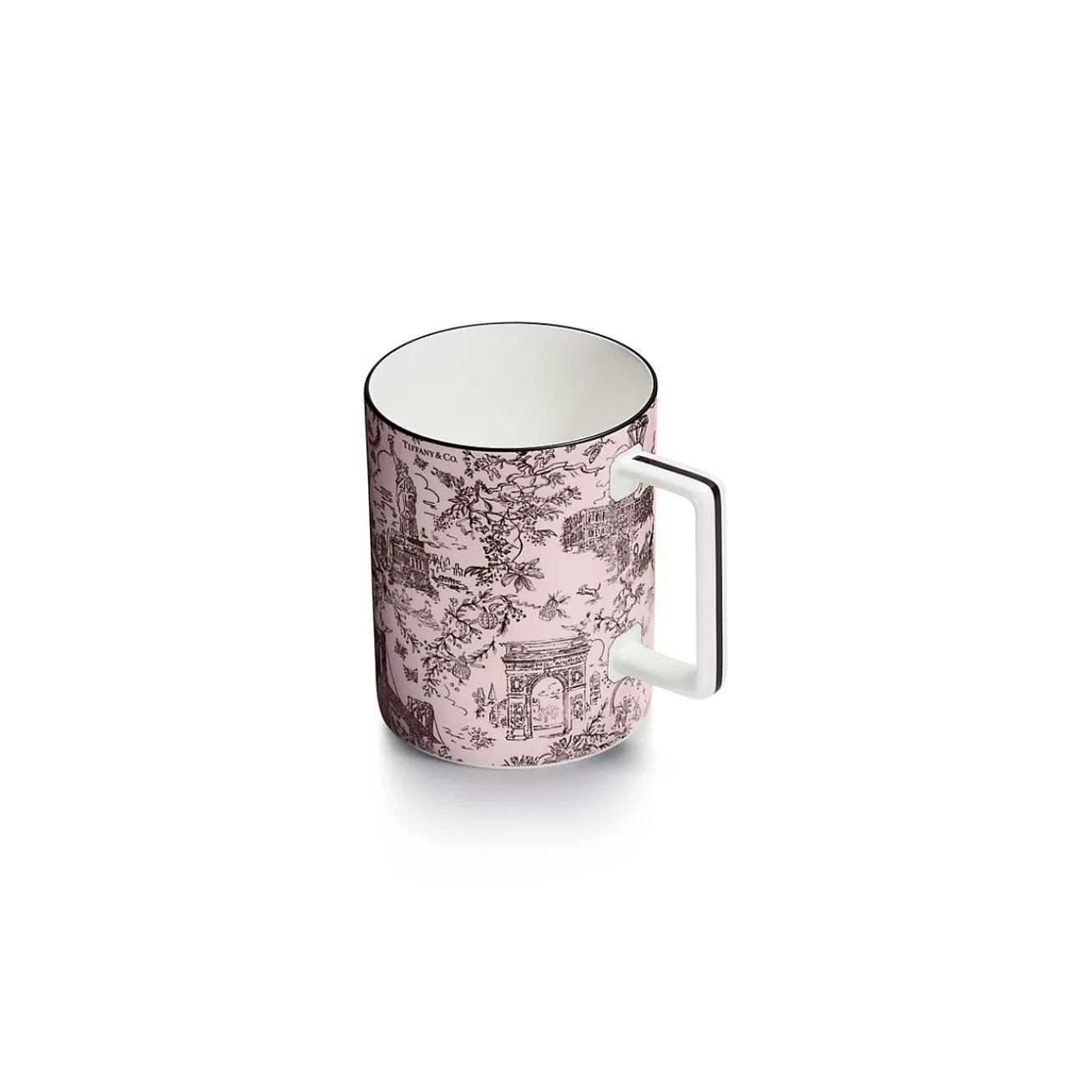 Tiffany & Co. Tiffany Toile Mug in Morganite Bone China | ^ The Home|Housewarming Gifts