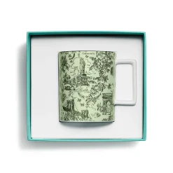 Tiffany & Co. Tiffany Toile Mug in Tsavorite Bone China | ^ The Home|Housewarming Gifts